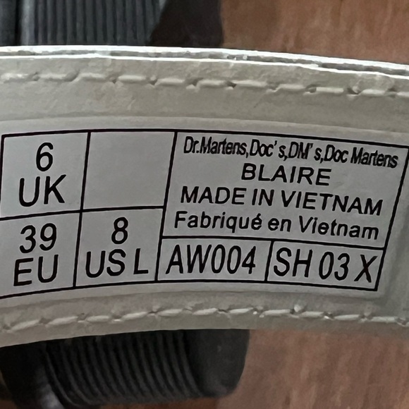 NIB - Dr. Martens Blaire Platform Gladiator Sandals - Size 8 - Picture 7 of 11